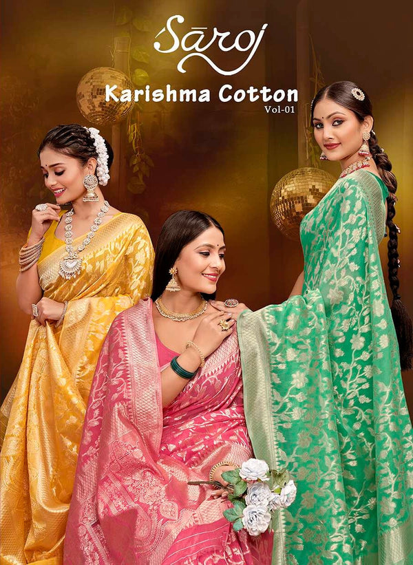 KARISHMA COTTON VOL-1 (6 PCS) | 1 PCS = 385