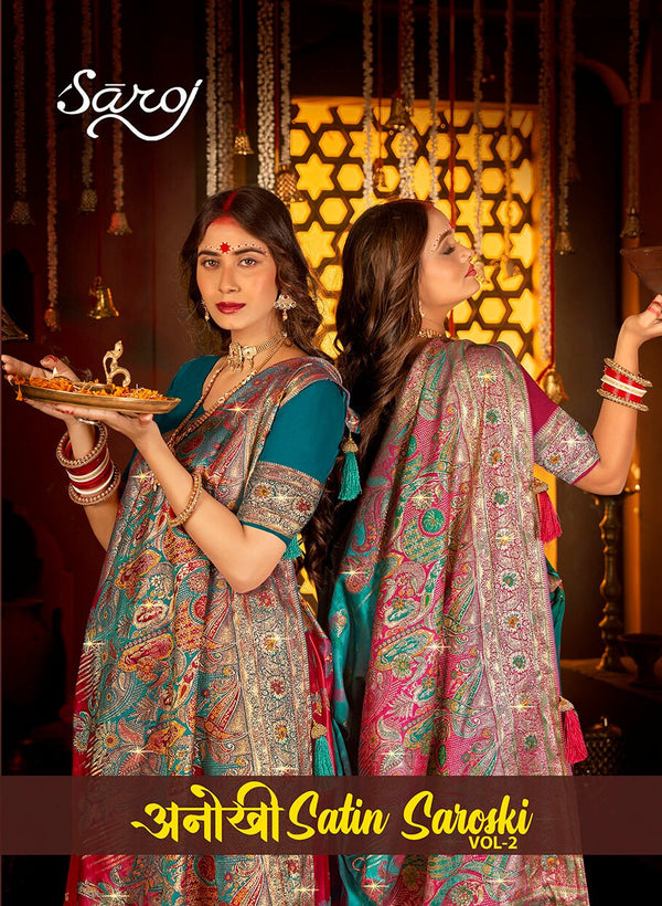 ANOKHI SATIN VOL-2 (4 PCS)