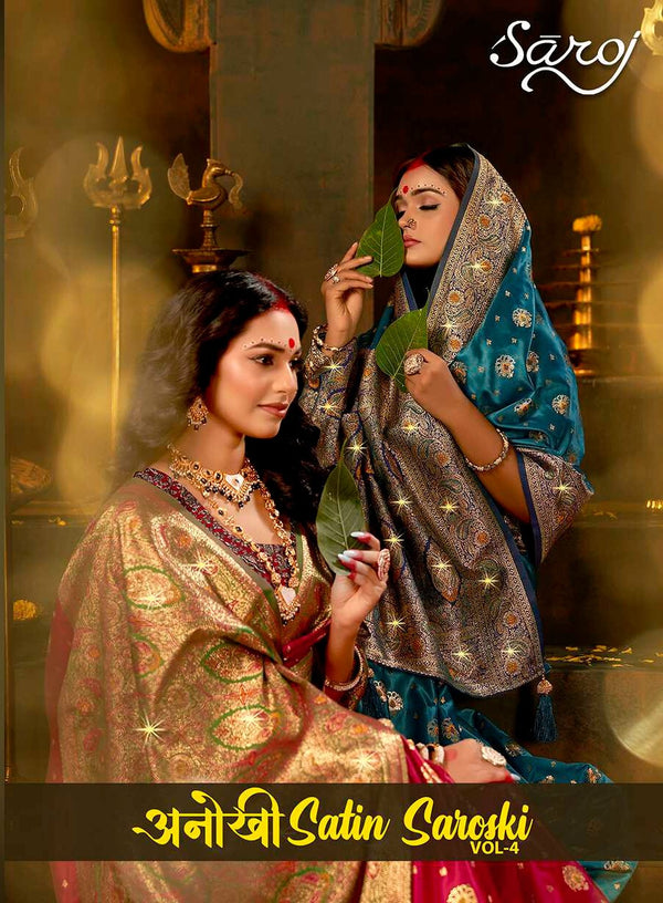 ANOKHI SATIN VOL-4 (4 PCS)