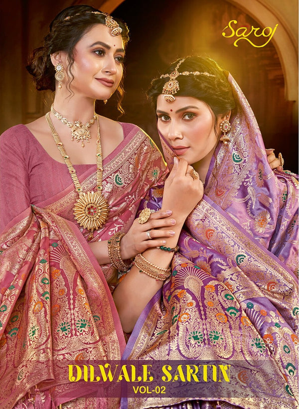 DILWALE SATIN SILK VOL-2 (4 PCS)