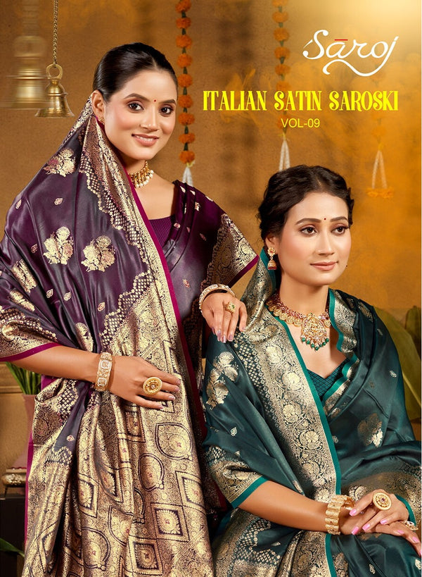 ITALIAN SATIN SAROSKI VOL-9 (6 PCS)