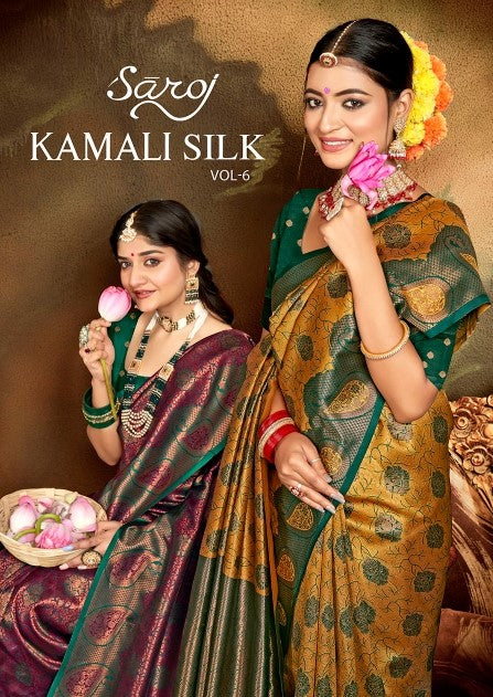 KAMALI SILK VOL-6 (6 PCS) | 1 PCS = 999