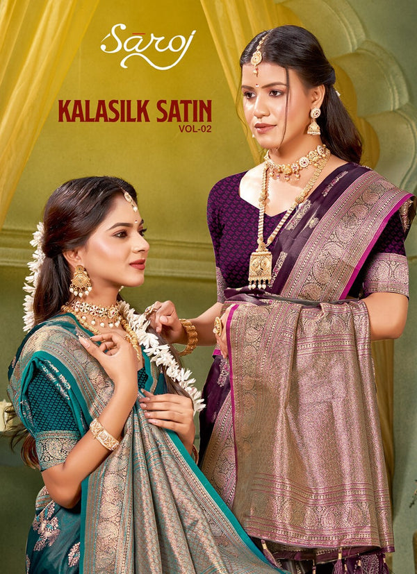 KALA SATIN SILK VOL-2 (5 PCS)