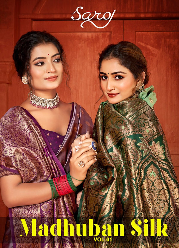 MADHUUBAN SILK VOL-1 (4 PCS)