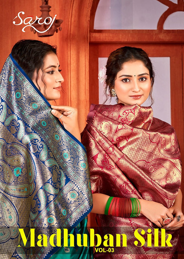 MADHUUBAN SILK VOL-3 (4 PCS)