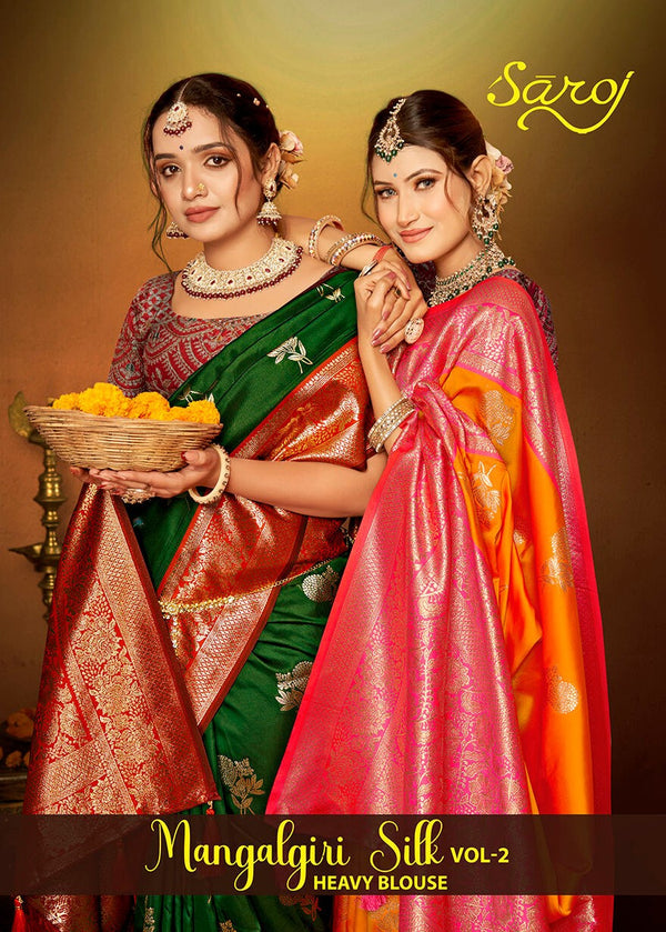 MANGALGIRI SILK VOL-2 (8 PCS)
