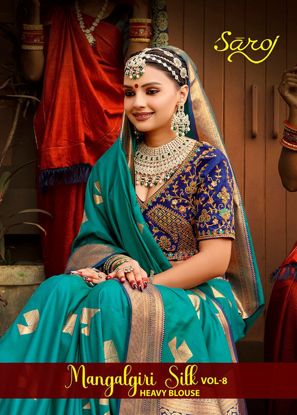 MANGALGIRI SILK VOL-8 (8 PCS)