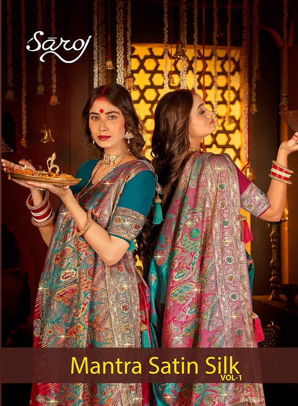 MANTRA SATIN SILK VOL-1 (4 PCS)