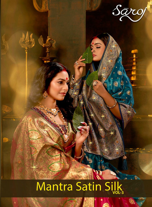 MANTRA SATIN SILK VOL-3 (4 PCS)