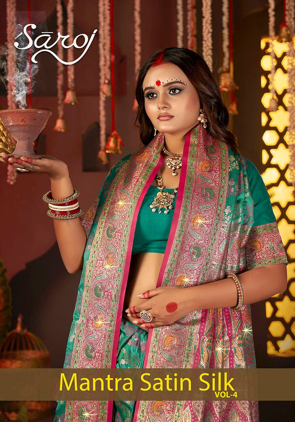 MANTRA SATIN SILK VOL-4 (4 PCS)