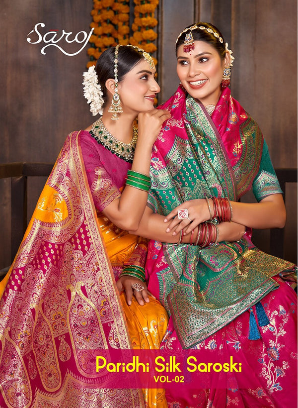 PARIDHI SILK SAROSKI VOL-2 (6 PCS)