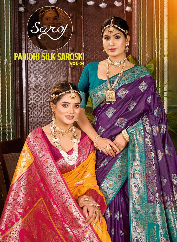 PARIDHI SILK SAROSKI VOL-4 (6 PCS)