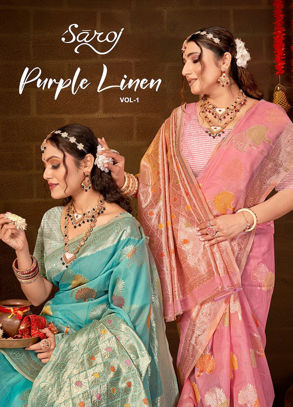 PURPLE LINEN VOL-1 (6 PCS)
