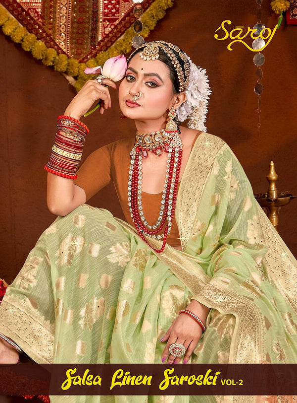 SALSA LINEN SAROSKI VOL-2 (6 PCS)