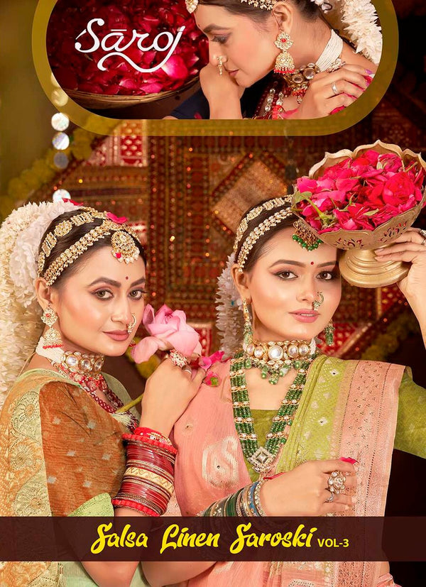 SALSA LINEN SAROSKI VOL-3 (6 PCS)