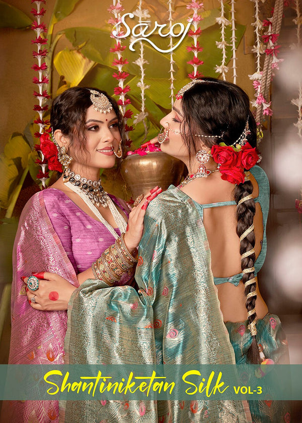 SHANTINIKETAN SILK VOL-3 (6 PCS)