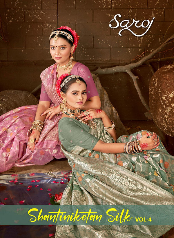 SHANTINIKETAN SILK VOL-4 (6 PCS)