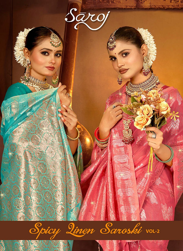 SPICY LINEN SAROSKI VOL-2 (6 PCS)