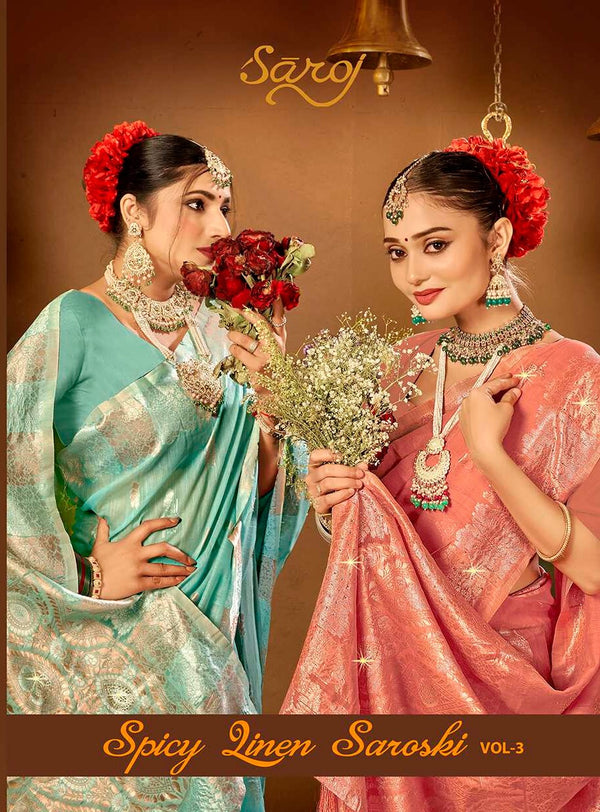 SPICY LINEN SAROSKI VOL-3 (6 PCS)