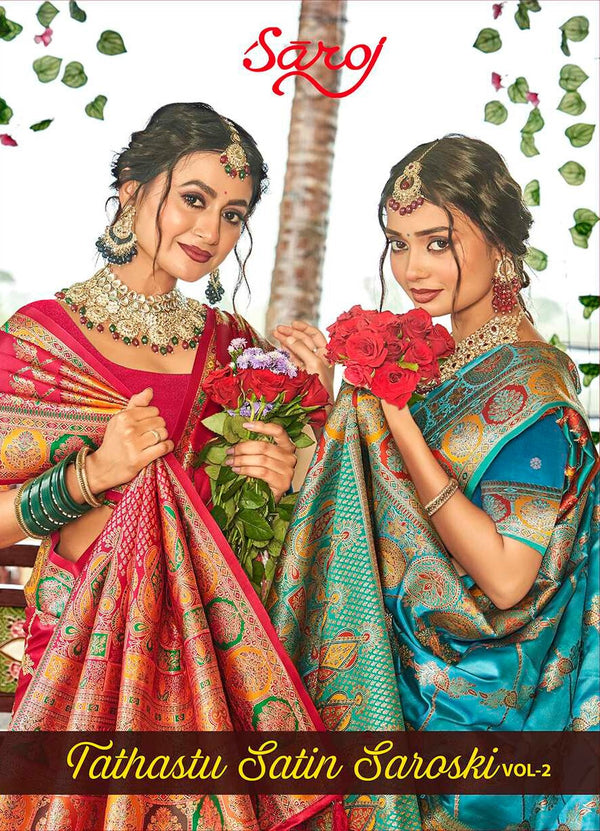 TATHASTU SATIN SAROSKI VOL-2 (6 PCS)