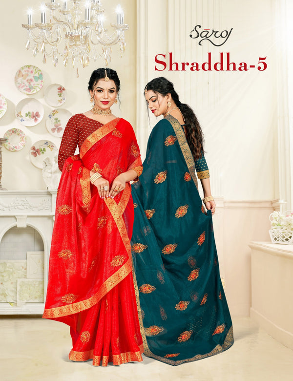 SHRADDHA VOL-5 (6 PCS) | 1 PCS = 594